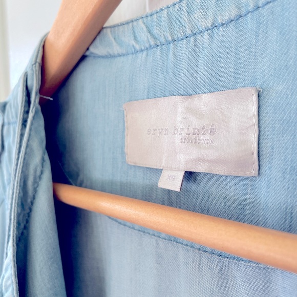 Oversized style chambray jacket - Picture 3 of 5